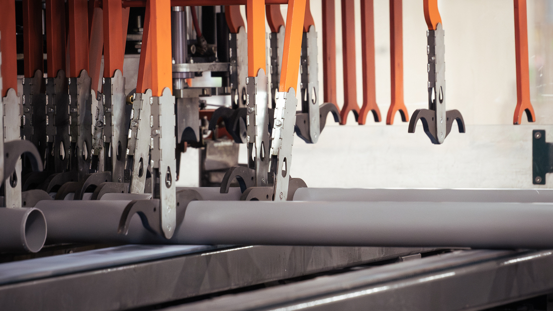 pp pipe in production facility