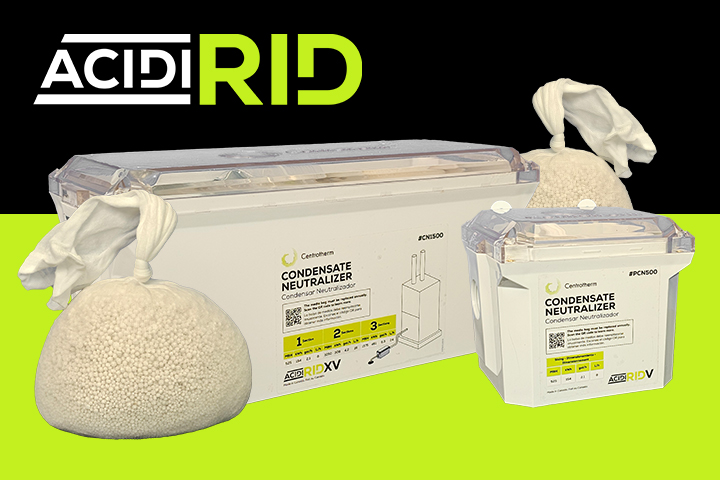 Image Acidirid, neutralize acidic condensate