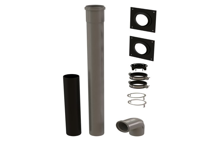 Image of 2" Single Wall Vent Kit Horizontal