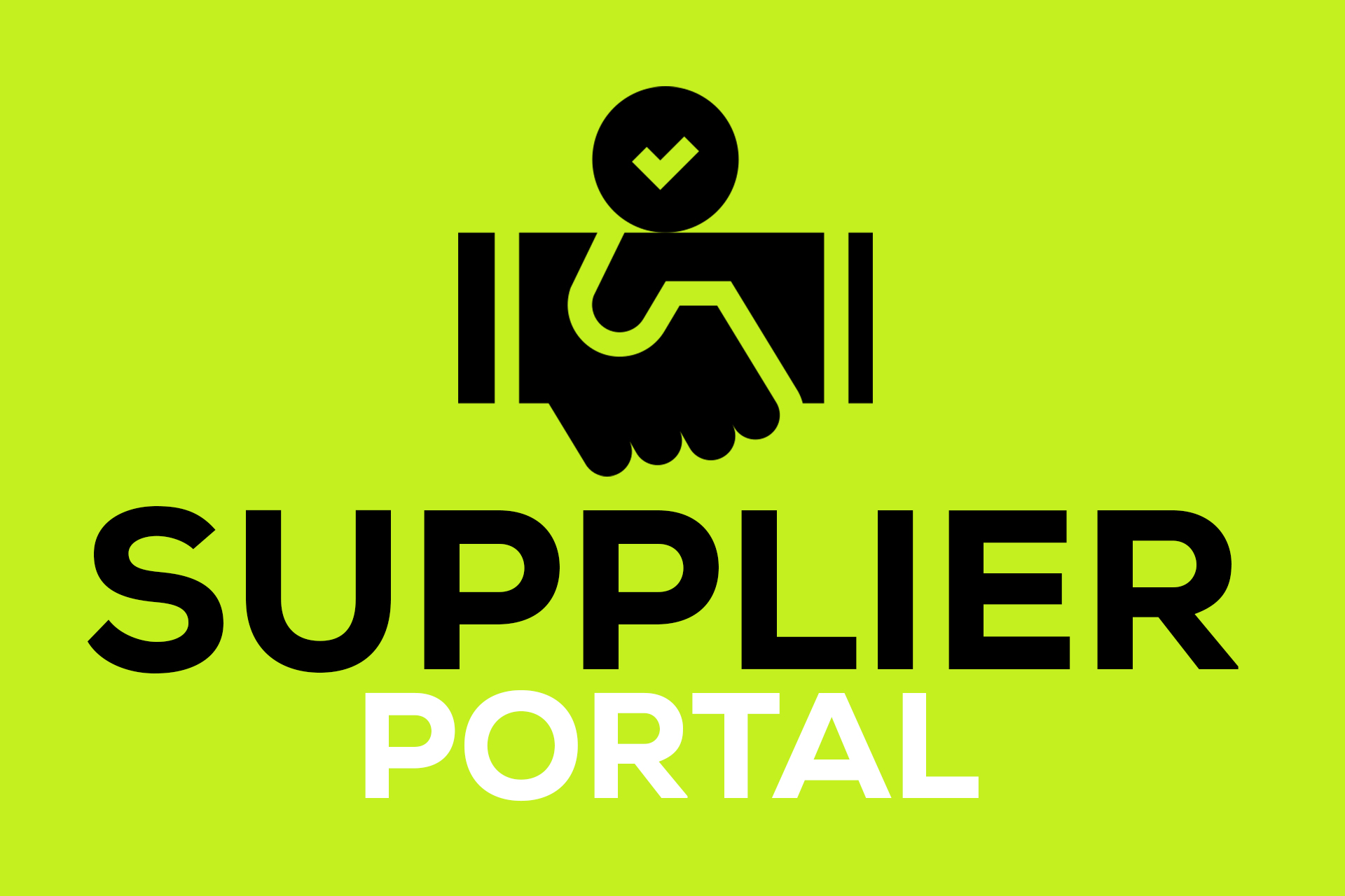Supplier Portal