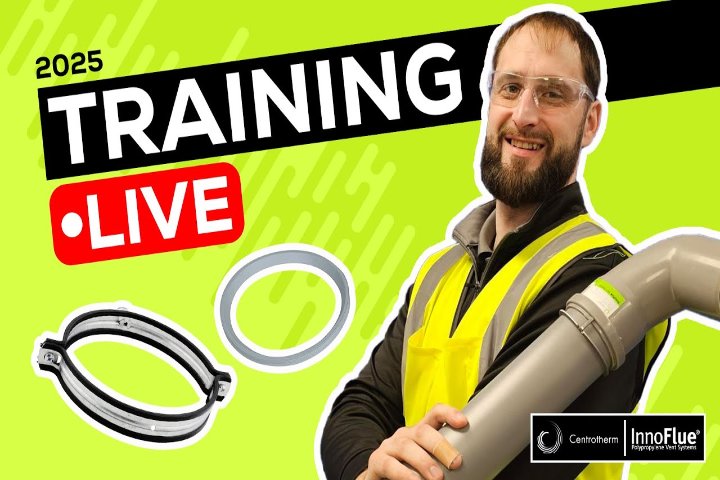 man with pipe hosting training
